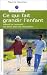 Ce qui fait grandir l'enfant : Affectif et normatif, les deux axes de l'éducation Ce qui fait grandir l'enfant : Affectif et normatif, les deux axes de l'éducation