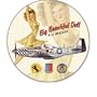 P-51 Mustang Pin-Up Girl Sign