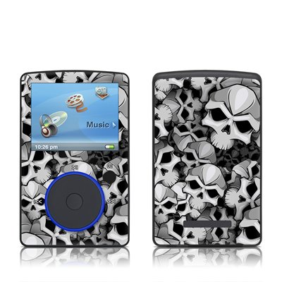Bones Design Protective Decal MP3 Player