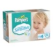 Pampers Swaddlers Sensitive Diapers Economy Pack Plus Size 4, 136 Count (Packaging May Vary)