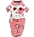 Toddlers Baby Velour Cow Original Cuddle Coat Warm Winter Jacket