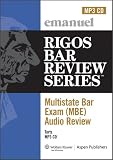 Multistate Bar Exam Audio Review: Torts (Mbe Audio)