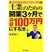 �m�Ƃ̂��߂̊J��3�����Ō���100���~�ɂ���@