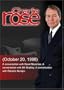 Charlie Rose with David Maraniss; Bill Bradley; Roberto Benigni (October 20, 1998)