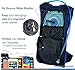 Hydration Pack Bike Backpack with 50 Oz / 1.5L BPA-Free Bladder for Running, Ski, Hiking, Bike. Great Lightweight Day Pack Bag Fits Men Women Kids with Chest Size 27