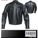 VERDY カウハイド (牛革) レザー・ジャケットSサイズ *A1301BKc