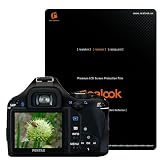 REALOOK Pentax K-X Digital SLR Screen Protector, Crystal Clear 2-PK