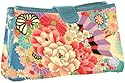 Cris Notti Turquoise Kimono Double Clutch