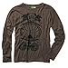 PlusMinus Langarmshirt Männer, braun