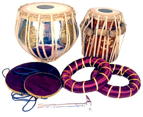 MusicalInstruments: Professional Tabla Set with Om Design