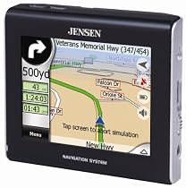 Jensen NVX-225 3.5-Inch Portable GPS Navigator
