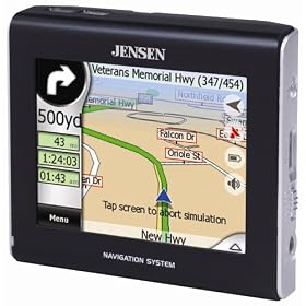 Jensen NVX-225 3.5-Inch Portable GPS Navigator