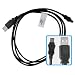6 foot Type A to Mini 5-Pin Type B USB Cable for Canon Digital IXUS 300/OPTURA 20/EOS Digital Rebel/Powershot SD500/IXUS 700/IXY 55/Fuji FinePix S5000/Samsung SCD180/DiMAGE E223/G400/JVC GRD93US/Olympus Stylus Digital 400/D-575 Zoom/D-380/Panasonic