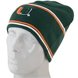 Miami Hurricanes Green Bleachers Knit Beanie