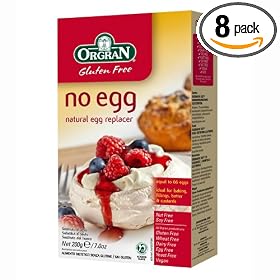 OrgraN No Egg Natural Egg Replacer, 7-Ounce Packages (Pack of 8)