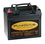 36 Hole GEL Golf Trolley Battery 12v-33Ah