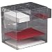 Rubbermaid 94600 Optimizers multifunctional four-way organizer with drawers, letter/a4, clear