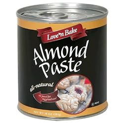 Love 'N Bake Baking Pastes, Almond Paste, 10-Ounce Cans (Pack of 3)