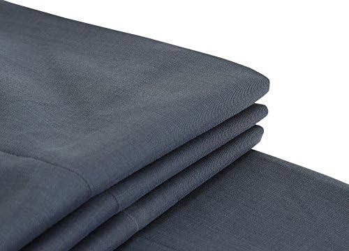 Michael Kors Mens Flat Front Solid Blue Dress Pants - Size 36 x34