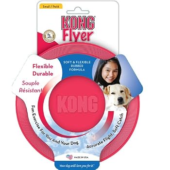 Set A Shopping Price Drop Alert For KONG Flyer Dog Toy, Small, Red