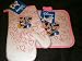 Kitchen & Housewares : 2 Disney Mickey & Minnie Beige Potholders
