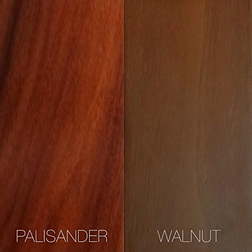 Eame Lounge Chair and Ottoman Style Black Leather with Walnut Wood