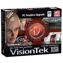 Radeon X1550 Pcie 256MB DDR2 VGA Dvi-i Tv Out HDtv