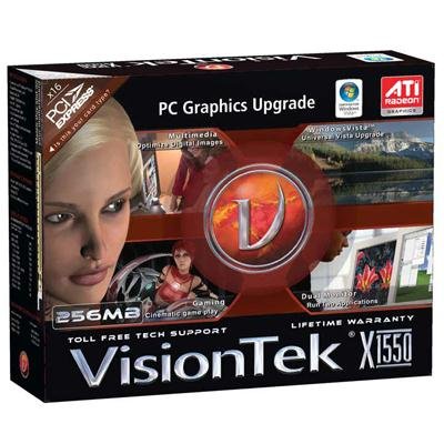 Radeon X1550 Pcie 256MB DDR2 VGA Dvi-i Tv Out HDtv