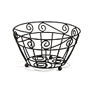 Spectrum Diversified 39026 Scroll Fruit Bowl Hammered Finish, Bronze