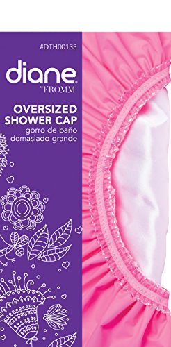 Diane Oversized Shower Cap, Pink