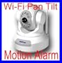 4UCAM Pan & Tilt Wireless Wi-Fi IP Network Camera, two-way audio, IR Night Vision, Video, Audio, Color, digital Zoom Motion detect