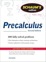 Schaum's Outline of PreCalculus, 2nd Ed. (Schaum's Outline Series)