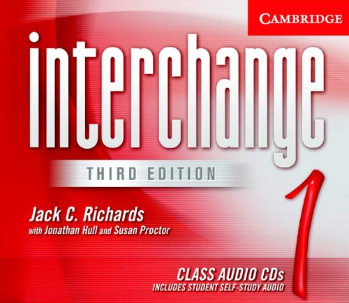 Interchange: Class Audio Cds 1, INcludes Student Self-Study Aduio (Interchange)
