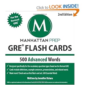 Gre Flash Cards