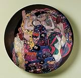 Ceramic Dish Titled The Virgin