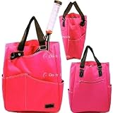 Maggie Mather Tennis Tote (Fuchsia)
