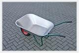 Schubkarre - Gartenkarre mit verzinkter Wanne