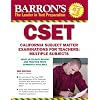Barron's CSET: California Subject Matter Exams for Teachers: Multiple Subjects