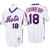 New York Mets Authentic 1986 Darryl Strawberry Home Jersey By Mitchell & Ness 40