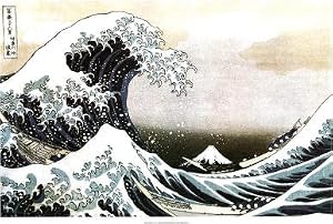 Great Wave of Kanagawa Katsushika Hokusai Poster Art Print
