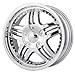 Veloche Viper 580 Chrome Wheel (18x7.5