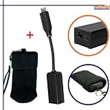 Ladegerät Adapter für Nokia Handys mit micro USB Anschluss - 2mm & 3,5mm auf microUSB 5630 XpressMusic 6500 classic 6600 slide 7900 Prism 8600 Luna 8800 Carbon Arte 8800 Sapphire Arte E52 E55 E72 N900 N97 + mumbi HANDYSOCKE - ACP-12E Adapter | AC-2E Adapter | AC-3E Adapter | AC-4E Adapter | AC-8E Adapter | LCH-12 Adapter | DC-4 Adapter