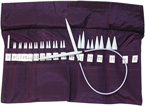 Denise Needles Denise Knitting Needles In A Della Q Case Purple