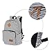 SUNPOLLO Backpack Casual Travel Book Bag Cute Teen Girls Daypack Camping Unisex Hiking Backpack for Women Girls Boys Unisex Kids(Black)