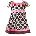 Infant Baby Girl Dress Clothes FUCHSIA BLACK DOT RARE EDITIONS Girls 12M-24M