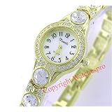 New HOT Swarovski 18K GOLD Plated Bracelet Ladies Watch by Xanadu