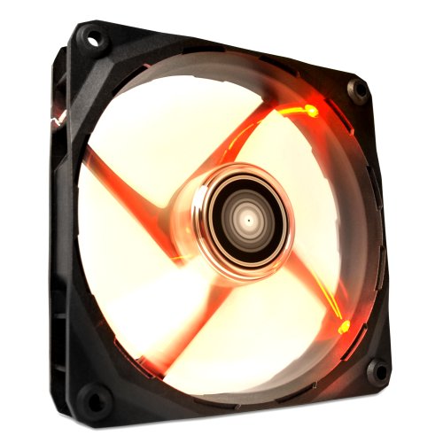 NZXT Technologies RF-FZ120-R1 NZXT FZ-120mm LED Airflow Fan Series Cooling Case Fan - Red