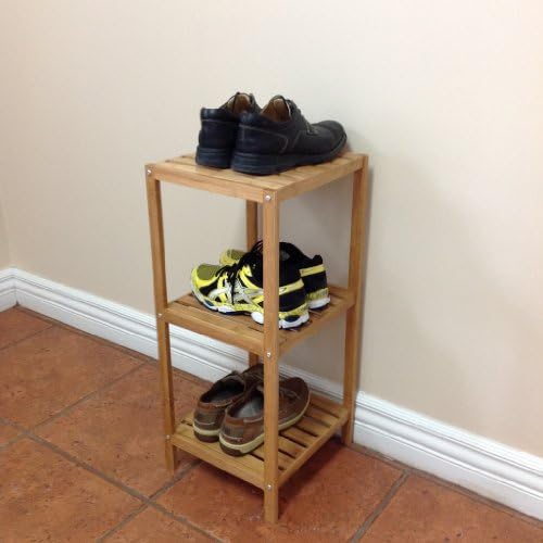 Inskeppa Bamboo Bath 3-shelf Tower