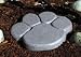 Paw Print Memorial Marker and Urn - Granite