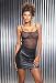 Elegant Moments Leather pencil mini skirt w/ back closure L6102